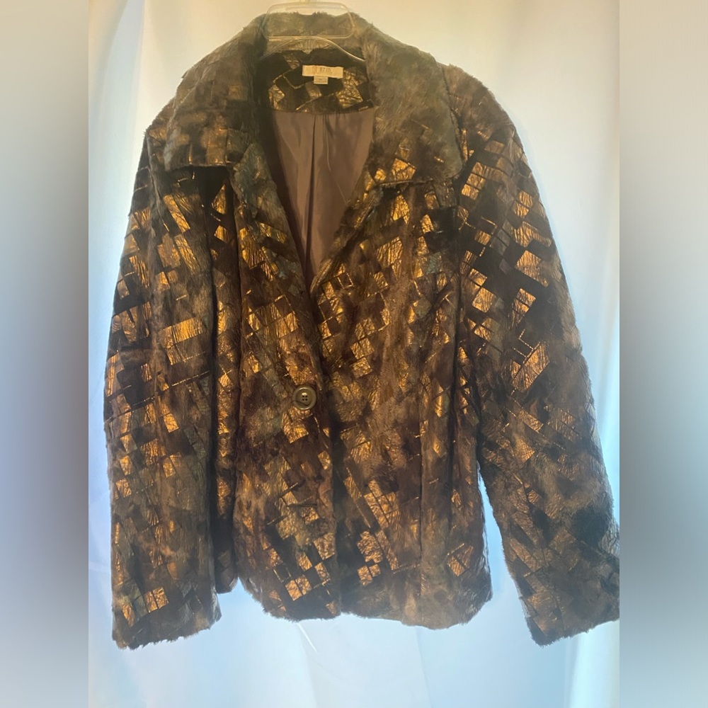 Plush jacket